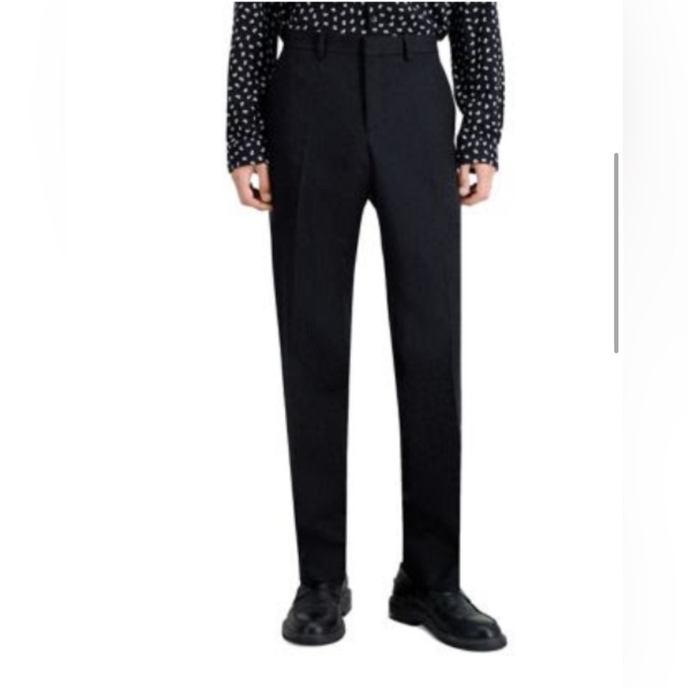 Brand New The Kooples
Straight-Fit Pinstriped Wool-Blend Suit Trousers size 52